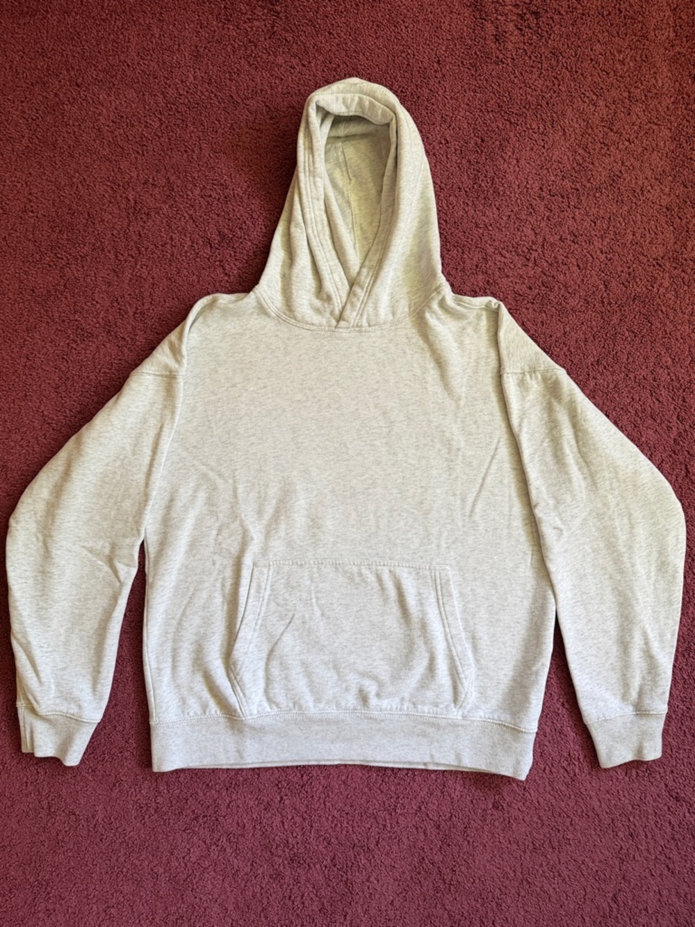 Aeropostale Light Gray Pullover Hoodie